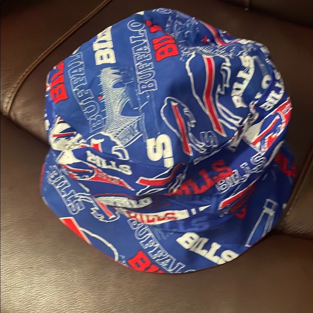 Buffalo Blue and Red Graphic Hat